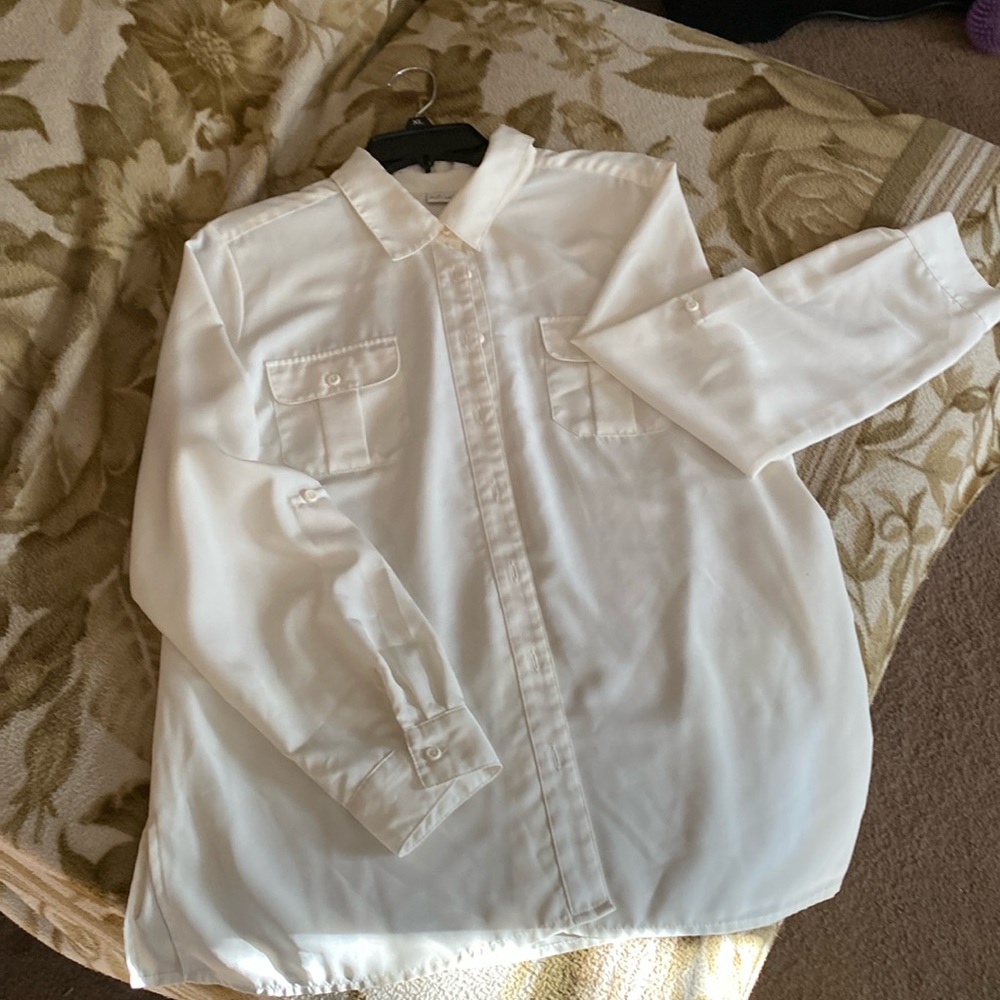 Cream blouse